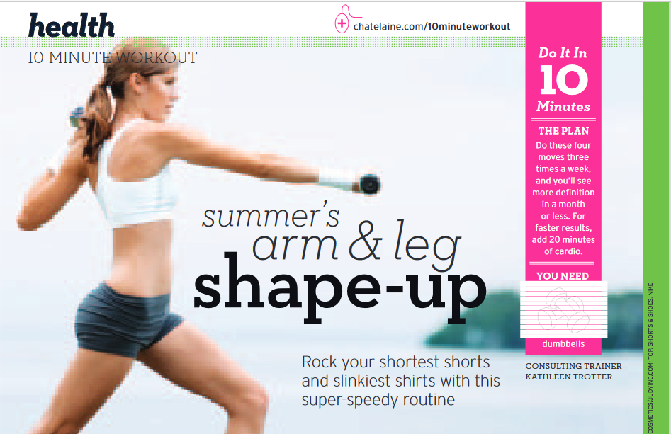 Summer’s Arm & Leg Shape-Up