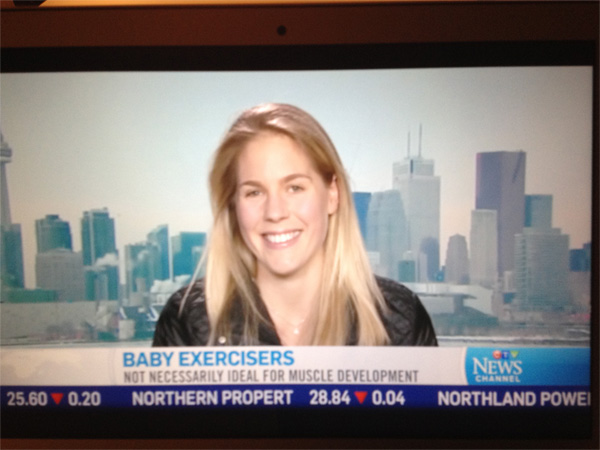 CTV News Spot: Are Baby Jumpers a Good Idea?